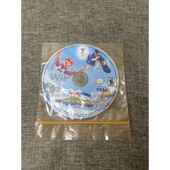 Mario & Sonic At The Olympic Winter Games Nintendo Wii Disc Only - Picture 3 of 3